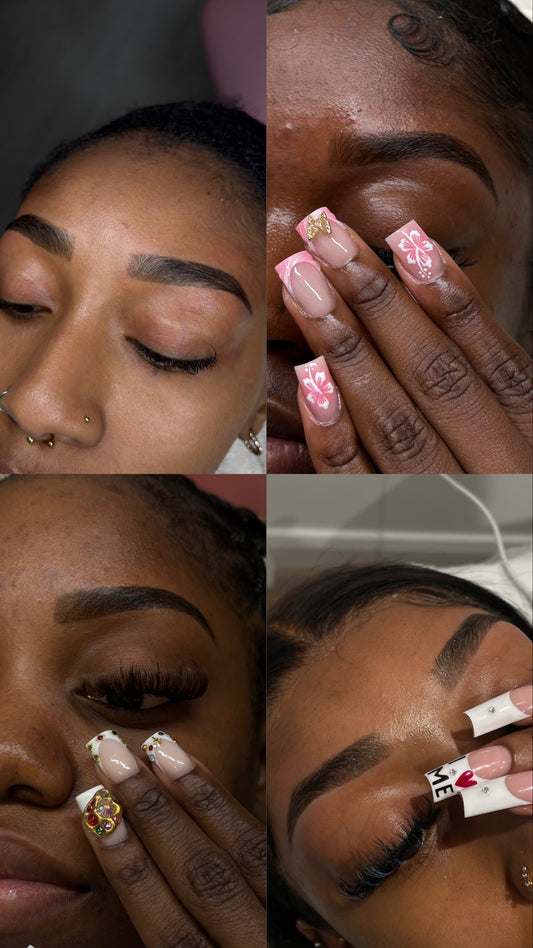Brow wax & tint