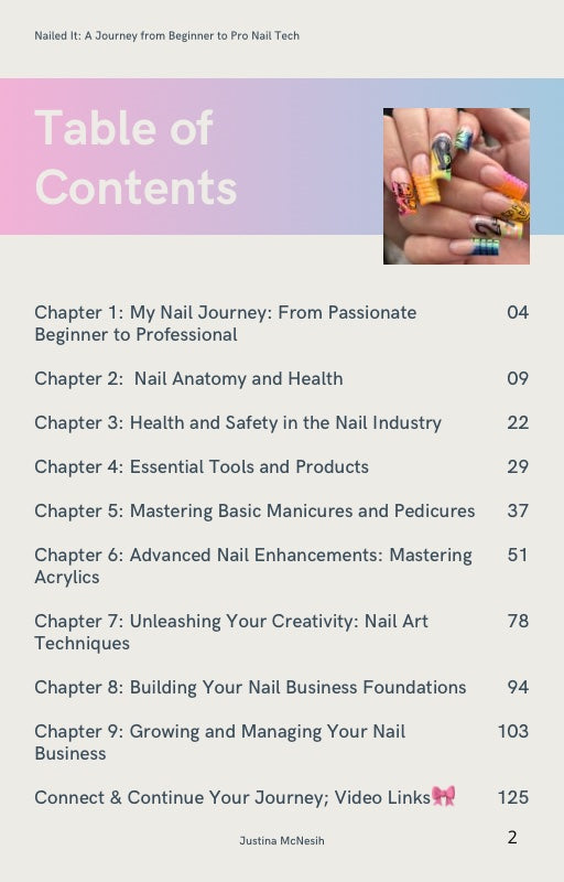 Niche Nailss Academy: 1-1 Professional Nail Tech Course🎀