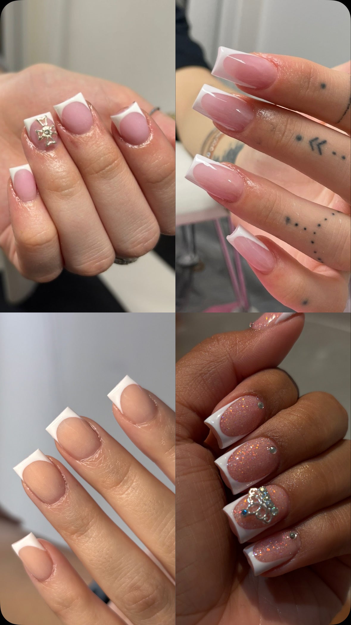 French / Gel colour acrylic
