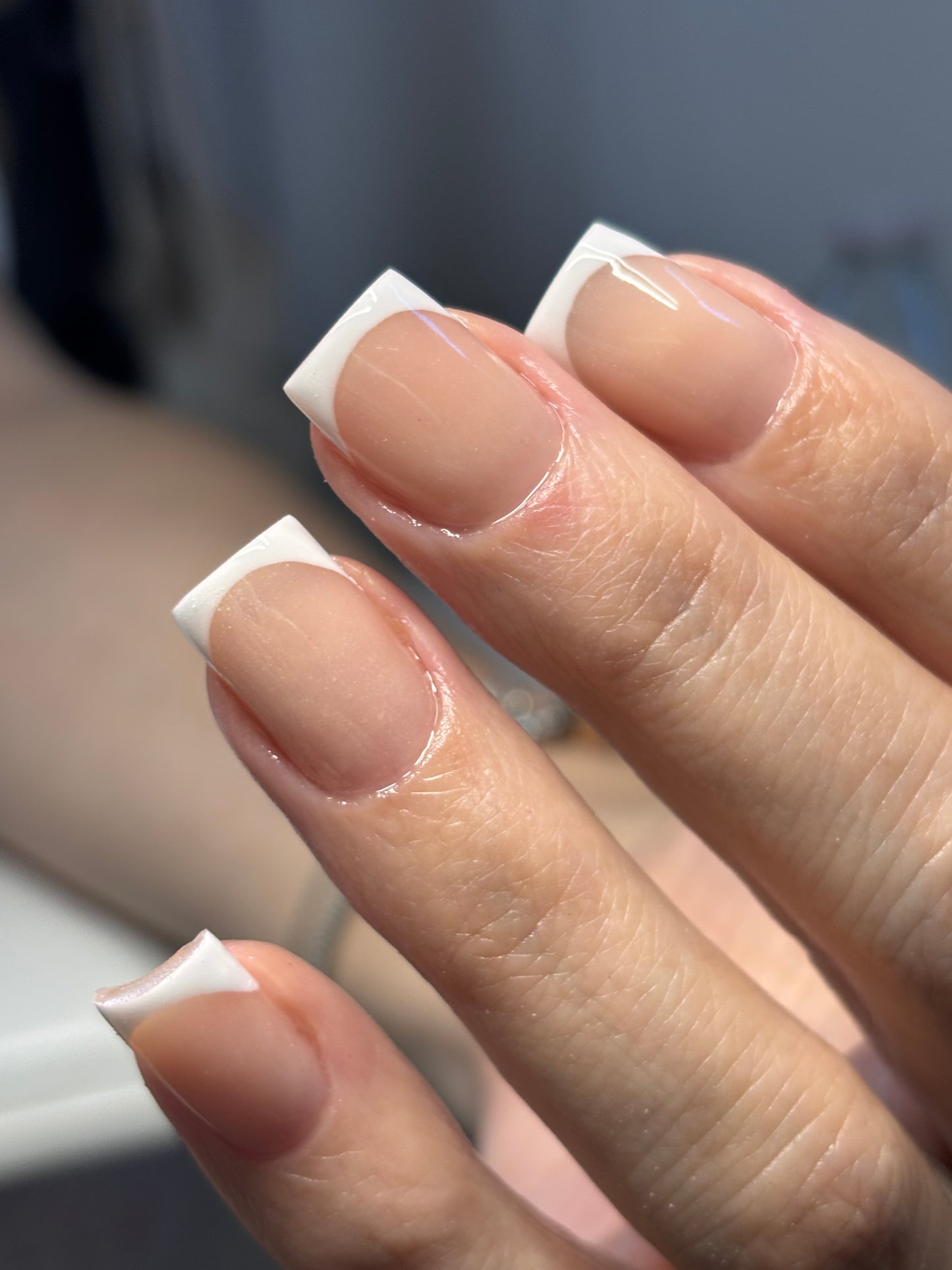 Acrylic Overlay - pink/nude/white base